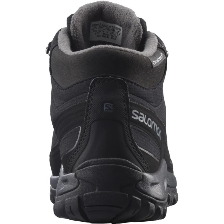 Botas de Invierno Salomon Shelter CSWP Hombre Negros | MX YJUE230